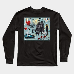 Zombie Girl Long Sleeve T-Shirt